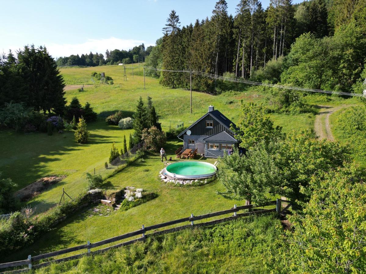 Villa Ferienhaeuschen Blessberg Schalkau Exterior foto