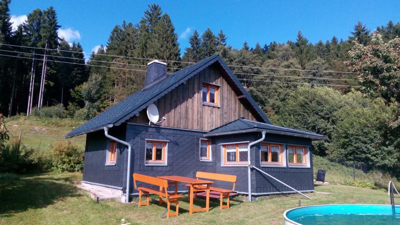 Villa Ferienhaeuschen Blessberg Schalkau Exterior foto